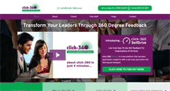 Desktop Screenshot of click-360.com